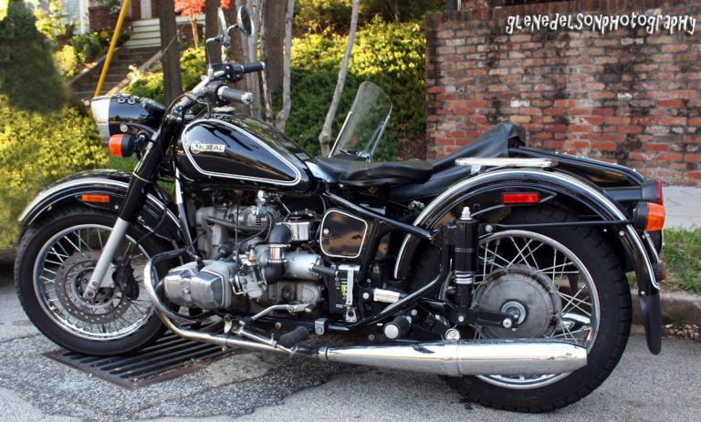 URAL IMZ Russian sidecar motorcycle by Glen Edelson (flickr.com)